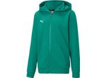 Puma - Giacca Con Cappuccio "Teamgoal 23 Casuals"" Da Uomo GT8992 (158-164) (Verde)"