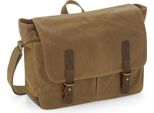 Quadra - Borsa Messenger "Heritage"", Inserti In Pelle BC5223 (Taglia Unica) (Sand)"