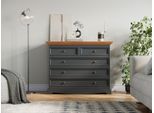 Cassettiere Credenze 5 Cassetti Mobile Alto Scaffale Cassettiera Credenza Nuovo