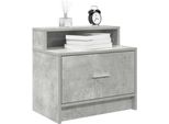Best MöBel Comodino Con Cassetto Grigio Cemento 51X31X47 Cm - Comodini E Armadi Cloris New5940409 1Pacco