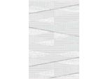 Tappeto Tappeto Da Salotto Astratto Motivo Geometrico A Pelo Corto Beige 160X230