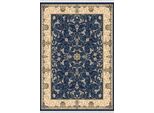Tappeto Orientale Tappeto Artistico Tappeto Classico Vintage A Pelo Corto Blu Beige 150X233
