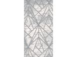 Tappeto A Pelo Corto Movimenti Geometrici Astratti A Linee Grigio Tappeti Per Il Soggiorno