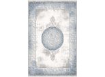 Tappeti Orientali Di Design Astratti Da Salotto Blu 160X230Cm