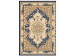 Tappeto Art Carpet Tappeto Orientale Classico Vintage A Pelo Corto Blu Beige