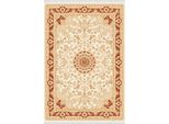 Tappeto D'arte Tappeto Orientale Tappeto Classico Vintage A Pelo Corto Beige Rosso