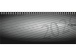 Rido® Idé® 70-36 102 906 Agenda Da Tavolo Modello Septant 2026 - 1 Settimana / 2 Pagine, 30,5 X 10,5 Cm Orizzontale, Nero