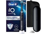 Braun Oral-B IO5, Per Adulti, Spazzolino Vibrante, Cura Quotidiana, Pulizia Profonda, Intensiva, Normale, Sbiancante, Nero, 4 X 30 Sec, Batteria