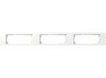Gira Cover Frame 3F Gira E1 Bianco Puro M 0213151
