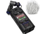 Registratore Audio Zoom H5 Studio Con Paravento In Pelliccia