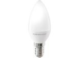 Forever Light Lampadina Led E14 C37 2,2W 260Lm 3000K, Classe Energetica E
