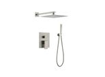 Webo Doccia A Pioggia Da Incasso Rio Set Completo Con Supporto A Parete Soffione Da 20 Cm