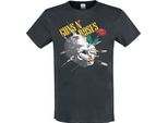 Guns N Roses - Maglietta "Needle Skull"" Per Uomo/Donna Unisex PH4787 (M) (Grigio)"