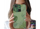 Custodia Per Huawei P9 Lite 2016 - Foglie Verdi Motivi Floreali Retro Custodia