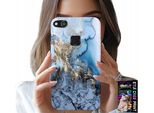 Custodia Per Huawei P9 Lite 2016 - Motivi Marmorizzati Marbled Lady + Pellicola