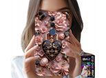 Custodia Per Huawei Mate 20 Lite - Design Femminile Custodia A Cuore Con Lucchetto + Vetro