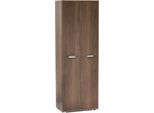 Milanihome.It - Armadio 4 Ante Per Soggiorno Cucina Bagno Fatto In Italia Cm 60X38X174 Hdi Coloremarrone