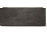 Milanihome.It - Madia Moderna Con Ante Ammortizzate Di Design Moderno Industrial Cm 180 X 50 X 79 Hdi Coloreantracite
