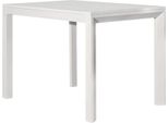 Milanihome.It - Tavolo Da Pranzo Moderno Di Design Allungabile Frassinato 70X110/160Di Colorebianco