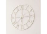 Milani Home - Orologio Analogico Classico Cm 5 L X 100 P X 100 Hdi Colorebianco