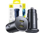 Baseus Gotrip 2 X Caricabatterie Da Auto Usb-C 30W - Nero