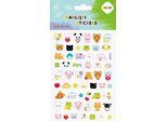 Adesivi Decorativi Morbidi 3D Animali Kawaii Happy Color