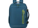 American Tourister Zaino Per Il Tempo Libero Zaino Con Scomparto Per Laptop Take2Cabin Sport Backpack Ms 26,5L Harbor Blue Petrolio