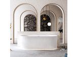 Vasca Da Bagno, Vasca Da Bagno A Strisce, Vasca Da Bagno A Parete, Vasca Da Bagno A Strisce Verticali, Vasca Da Bagno A Led.150*75*58Cm/Tw-7686-150/