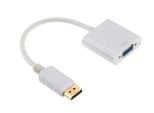 Gembird Gembird A-DPM-VGAF-02-W Adattatore Cavo Video Vga (D-Sub) Displayport Bianco