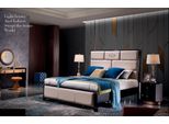 Mobili Da Camera Da Letto Di Design Set Completo Di 5 Pezzi Letto Comodino Tavolo Da Toilette In Pelle