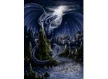 1500-Piece The Blue Dragon Puzzle. Adults & Children From 5 Years Old. 12000731. Ravensburger