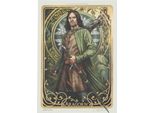 Stampa D'arte De Il Signore Degli Anelli Carta D'arte Di Aragorn 14 X 21 Cm Edizione Limitata
