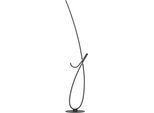 Eglo Stehlampe "Cardoncito Stehlampe - Stahl - LED - 20W - IP20", Schwarz, 1, H: 130Cm, 1 Stk., Leuchten, Standleuchte, Leselampe, Wohzimmer, Schlafzimmer, L33 X B25 X H130 Cm, Stehlampe