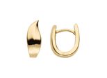 Paar Creolen Jobo "Ohrringe 13 Mm", Gelbgold 333, Ohrringe, Damen, Gelbgold 333, 8 Karat 333 Gold