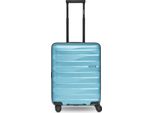 Bergpfeil Carrello Travel Cabin Trolley Glacier Blue Metallic Celeste