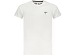 T-Shirt Manica Corta Eagle Ball Girocollo Logo Academy S5S6365586 BI001 : Taglia - Xl Taglia: Xl