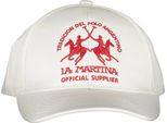 La Martina White Man's Hat : Colore - Bianco, Taglia - Uni Taglia: Uni Colore: Bianco