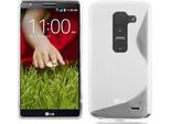 Cadorabo Cover Protettiva Per Lg G2 Mini Cover In Bianco Custodia Per Cellulare Tpu Custodia In Silicone