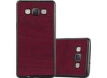 Cadorabo Custodia Del Telefono Cellulare Per Samsung Galaxy A3 2015 In Rosso Custodia Protettiva Custodia Cover Tpu Silicone