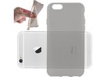 Cadorabo Custodia Per Apple Iphone 6 Plus / 6S Plus Custodia Protettiva In Tpu Nero Protettivo Silicone Cover Etui Case