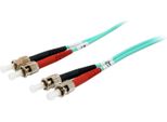 Equip 25224107 Equip Cavo Patch In Fibra Ottica ST->ST 1,00M Multimodale Duplex OM3 Turq Polybag