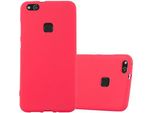 Cadorabo Custodia Protettiva Per Huawei P10 Lite Custodia In Rosso Telefono Cellulare Tpu Etui Cover Case