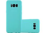 Cadorabo Custodia Per Samsung Galaxy S8 Plus Custodia Protettiva In Blu Custodia Del Telefono Cellulare Tpu Silicone Custodia Cover