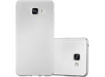 Cadorabo Cover Per Samsung Galaxy A5 2016 Cover Protettiva In Argento Custodia Rigida Per Telefono Cellulare Cover Case