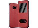 Cadorabo Custodia Protettiva Per Samsung Galaxy S8 Custodia In Rosso Telefono Cellulare Custodia A Libro Cover Case