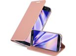 Cadorabo Custodia Per Cellulare Per Samsung Galaxy S7 Edge Custodia Protettiva In Rosa Cover Etui Book Case Booklet
