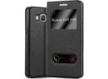 Cadorabo Custodia Protettiva Per Samsung Galaxy A3 2015 Cover In Nero Custodia Del Telefono Cellulare Custodia A Libro Cover Case