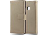 Cadorabo Cover Per Huawei P9 Lite 2016 / G9 Lite Cover Protettiva In Marrone Cellulare Cover Libro Custodia Custodia Lusso
