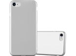 Custodia Cadorabo Per Apple Iphone 7 / 7S / 8 / Se 2020 Copertura Protettiva In Argento Custodia Rigida Del Telefono Cellulare Caso