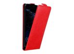 Custodia Cadorabo Per Huawei P10 Lite Custodia Protettiva In Rosso Custodia Per Cellulare Flip Case Cover
